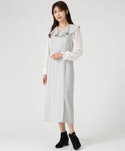 画像をギャラリービューアに読み込む, ラッフルアシメフリルラップ風タイトワンピース/MM537419