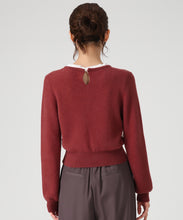 画像をギャラリービューアに読み込む, 一部店舗限定 リボンボウタイアーガイルニット/MM558308