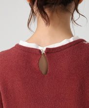 画像をギャラリービューアに読み込む, 一部店舗限定 リボンボウタイアーガイルニット/MM558308