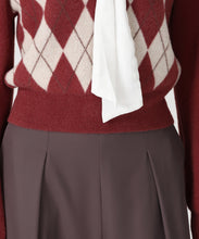 画像をギャラリービューアに読み込む, 一部店舗限定 リボンボウタイアーガイルニット/MM558308