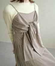 画像をギャラリービューアに読み込む, 【予約販売/11月中旬発売予定】【一部店舗限定アイテム】ストライプリボンキャミワンピース/TT557402