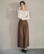 画像をギャラリービューアに読み込む, 【再入荷】ベロア肩リボンニット/TT538309