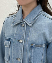 画像をギャラリービューアに読み込む, 【一部店舗限定】コンパクトデニムジャケット/MM658601