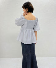 画像をギャラリービューアに読み込む, 一部店舗限定 2wayオフショルジャガードブラウス/TT558101