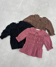 画像をギャラリービューアに読み込む, 一部店舗限定  シャーリングペプラムブラウス/TT558102