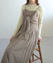 画像をギャラリービューアに読み込む, 【予約販売/11月中旬発売予定】【一部店舗限定アイテム】ストライプリボンキャミワンピース/TT557402