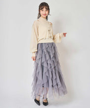 画像をギャラリービューアに読み込む, ボリュームチュールフリルスカート/TT517214