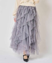 画像をギャラリービューアに読み込む, ボリュームチュールフリルスカート/TT517214