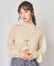 画像をギャラリービューアに読み込む, リボンビジューレイヤードプルオーバー/TT518309