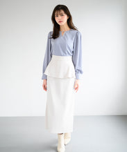 画像をギャラリービューアに読み込む, 裏地付きパールブラウス/MM448104