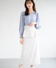 画像をギャラリービューアに読み込む, 裏地付きパールブラウス/MM448104