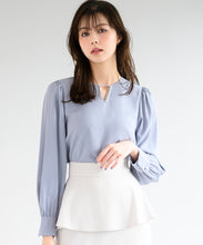 画像をギャラリービューアに読み込む, 裏地付きパールブラウス/MM448104