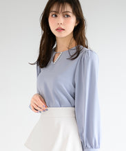 画像をギャラリービューアに読み込む, 裏地付きパールブラウス/MM448104