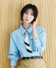 画像をギャラリービューアに読み込む, スカーフ付きシャツブラウス/TT618103