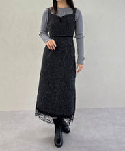 画像をギャラリービューアに読み込む, 【予約販売/11月中旬発売予定】ツイードレーストリミングジャンスカ/TT547417