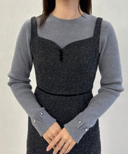 画像をギャラリービューアに読み込む, 【予約販売/11月中旬発売予定】ツイードレーストリミングジャンスカ/TT547417