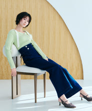 画像をギャラリービューアに読み込む, レースアップデニムワイドパンツ/TT617301