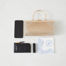 画像をギャラリービューアに読み込む, ラインストーンメタルハンドルバッグ/MOB009