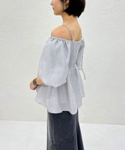 画像をギャラリービューアに読み込む, 一部店舗限定 2wayオフショルジャガードブラウス/TT558101
