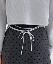 画像をギャラリービューアに読み込む, 【一部店舗限定】リボン付きフェミニンクルーネックニット/TT658305