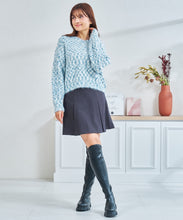 画像をギャラリービューアに読み込む, スラントカットストレッチニーハイブーツ/57510