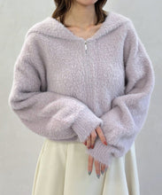 画像をギャラリービューアに読み込む, 【予約販売/11月中旬発売予定】ふわふわセーラーカラーニット/TT548407