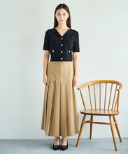 画像をギャラリービューアに読み込む, 襟付きスパンコールカーディガン/TT538402