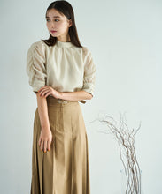 画像をギャラリービューアに読み込む, シャーリングシアーボウタイブラウス/TT538106