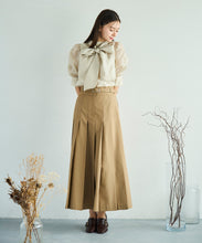 画像をギャラリービューアに読み込む, シャーリングシアーボウタイブラウス/TT538106