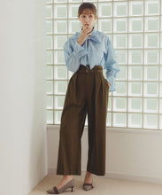 画像をギャラリービューアに読み込む, ダブルベルト付ワイドパンツ/TT537303