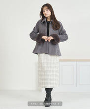 画像をギャラリービューアに読み込む, 【WEB限定】2way袖ファーペプラムコート/MM558601