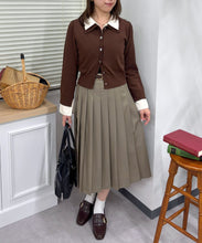 画像をギャラリービューアに読み込む, 一部店舗限定 レイヤード衿付きニット/TT558301