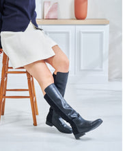 画像をギャラリービューアに読み込む, コンビ素材ストレートロングブーツ/57501