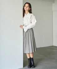 画像をギャラリービューアに読み込む, ベルト付きミディプリーツスカート/TT537210