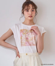 画像をギャラリービューアに読み込む, 【HIBIYA-KADANコラボ】フラワープリントノースリTEE/TT518207