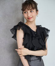 画像をギャラリービューアに読み込む, フリルシアーブラウス/TT528104