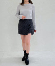 画像をギャラリービューアに読み込む, 【一部店舗限定】リボン付きフェミニンクルーネックニット/TT658305