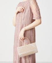 画像をギャラリービューアに読み込む, ラインストーンメタルハンドルバッグ/MOB009