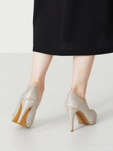画像をギャラリービューアに読み込む, プラットフォームバックビジューパンプス/mor105