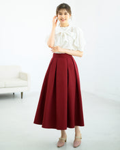画像をギャラリービューアに読み込む, タックボリュームカラースカート/MM437202