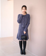 画像をギャラリービューアに読み込む, シャギー金釦カーディガン/MM448401