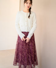 画像をギャラリービューアに読み込む, モール刺繍チュールスカート/MM437209