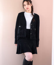 画像をギャラリービューアに読み込む, ラメツイードミニスカート/MM437217