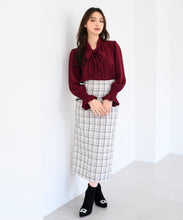 画像をギャラリービューアに読み込む, ラメツイードタイトスカート/MM447201