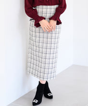 画像をギャラリービューアに読み込む, ラメツイードタイトスカート/MM447201