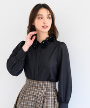 画像をギャラリービューアに読み込む, 襟モチーフブラウス/MM438113