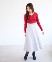 画像をギャラリービューアに読み込む, ツイードフレアスカート/MM447202