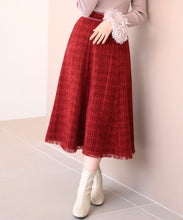 画像をギャラリービューアに読み込む, ツイードフレアスカート/MM447202