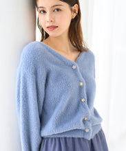 画像をギャラリービューアに読み込む, シャギービジューカーディガン/MM338401