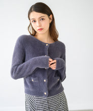 画像をギャラリービューアに読み込む, シャギー金釦カーディガン/MM448401